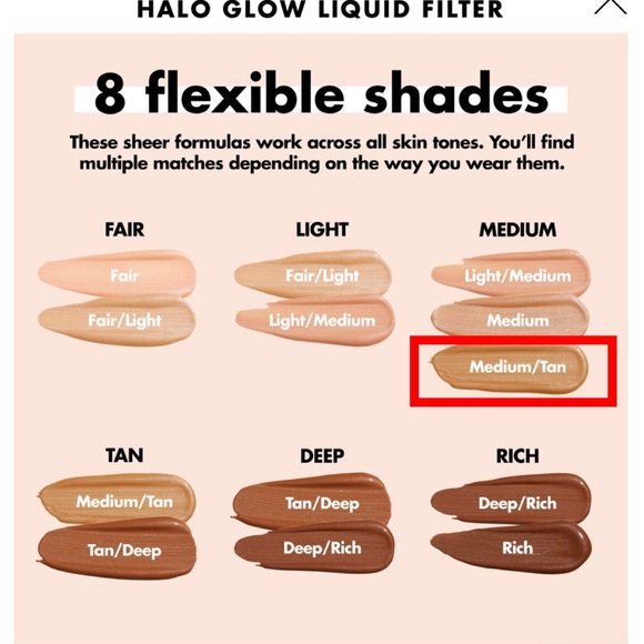 e.l.f. Cosmetics - SHADE 5 MEDIUM/TAN - Halo Glow Liquid Filter & Beauty Sponge - Picture 3 of 12